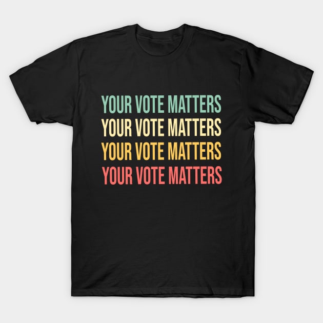 your vote matters Voice Essential T-Shirt by Formoon